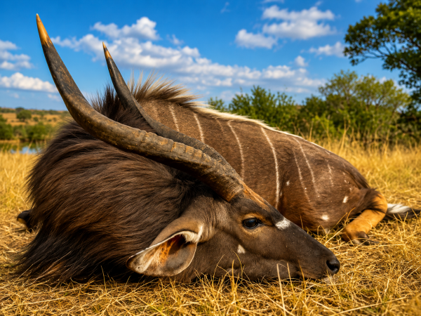 African safari hunting memory