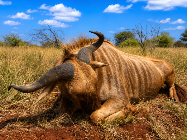 African safari hunting memory